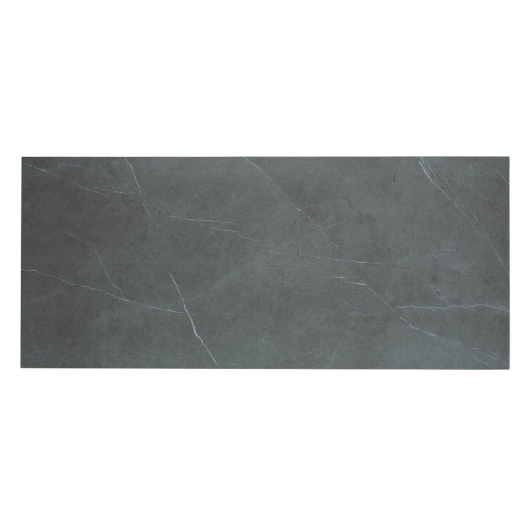 Table de salle à manger rectangulaire en céramique ou en verre - Hugo