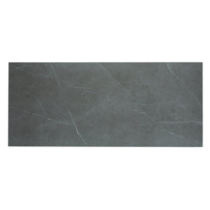 Table de salle à manger rectangulaire en céramique ou en verre - Hugo