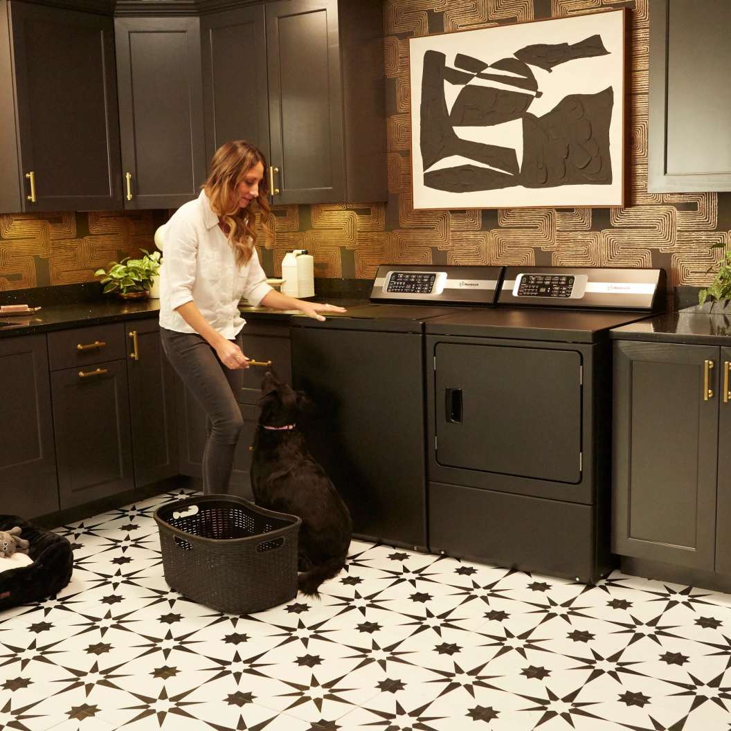 Laveuse à chargement par le dessus Perfect Wash™ 3,2 pi³ Noir mat