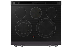 Cuisinière électrique 30 po, Max Air Fry Pro noir mat