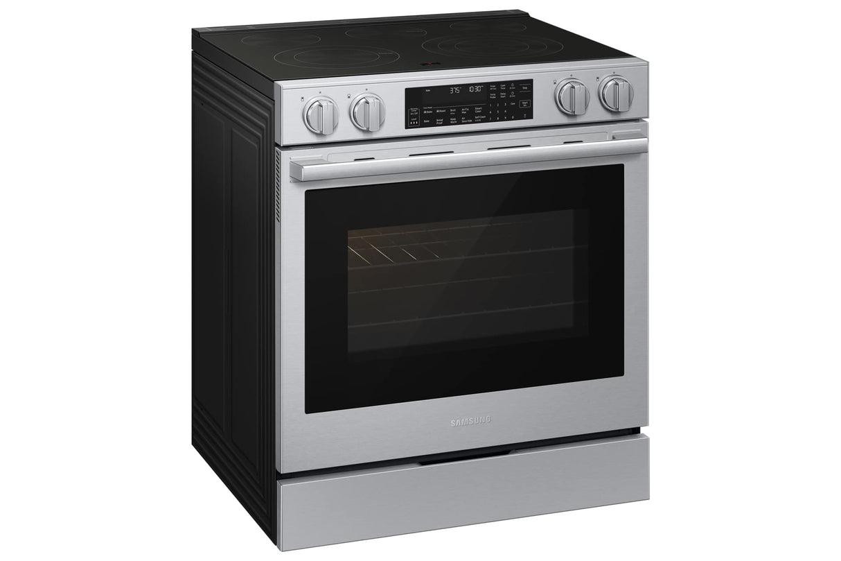 Cuisinière électrique 30 po, convection véritable avec Air Fry Inox