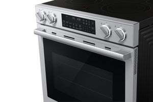 Cuisinière électrique 30 po, convection véritable avec Air Fry Inox