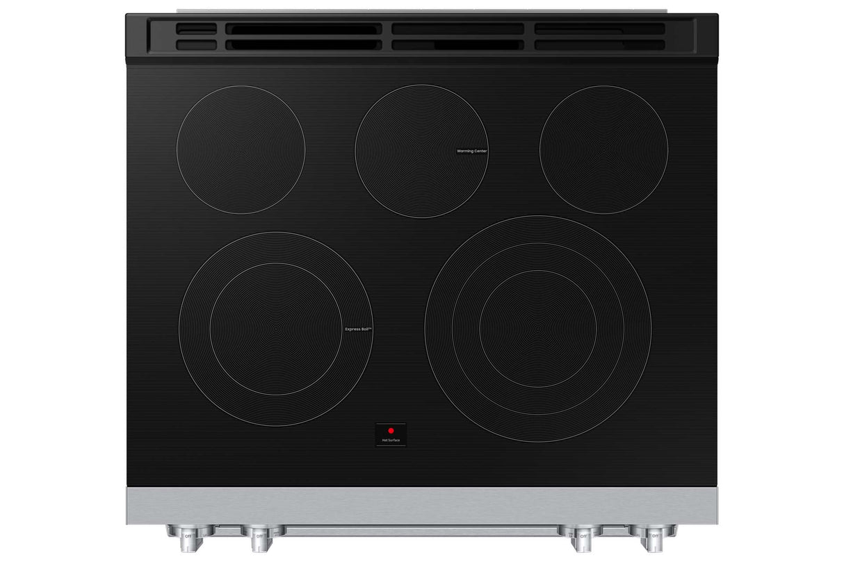 Cuisinière électrique 30 po, convection véritable avec Air Fry Inox