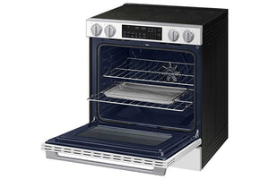 Cuisinière électrique encastrable 30 po, convection véritable Air Fry 6,3 pi³ Blanc