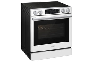 Cuisinière électrique encastrable 30 po, convection véritable Air Fry 6,3 pi³ Blanc