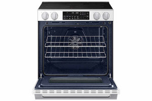 Cuisinière électrique encastrable 30 po, convection véritable Air Fry 6,3 pi³ Blanc