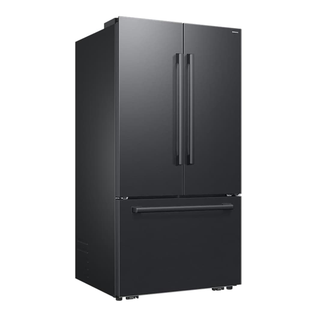 Réfrigérateur à portes françaises 36 po, 29,5 pi³ Noir mat avec Distributeur d'eau et Compresseur IA Inverter