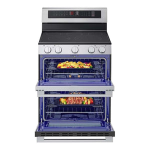 Cuisinière électrique 30 po, double four 7,3 pi³, ProBake Convection, Air Fry Inox