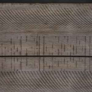 Ensemble de salle à manger en bois gris 4 chaises - Corloda