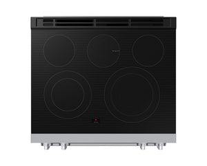 Cuisinière électrique encastrable 30 po, convection véritable Air Fry Max 6,3 pi³ Inox