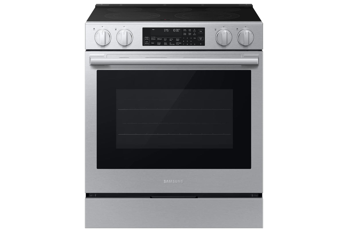 Cuisinière électrique 30 po, convection véritable avec Air Fry Inox