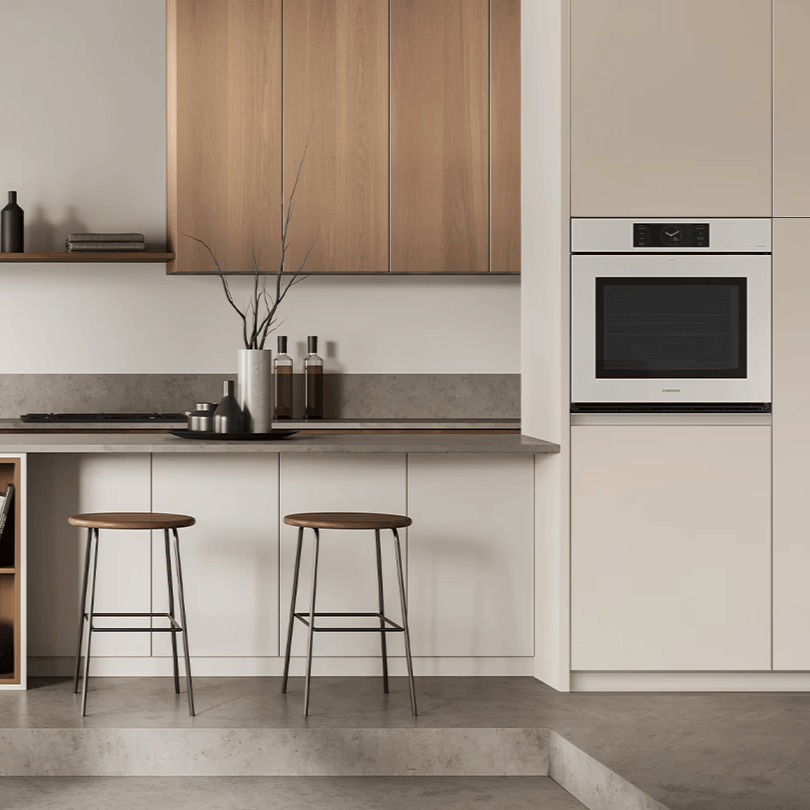 Four encastrable simple 30 po. 5,1 pi³ Verre blanc - Bespoke