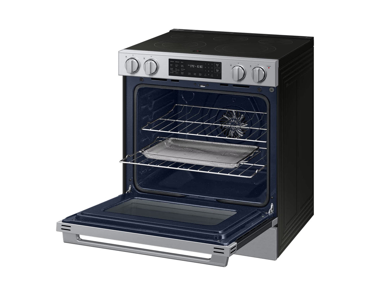 Cuisinière électrique encastrable 30 po, convection véritable Air Fry Max 6,3 pi³ Inox