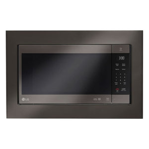 Cadre d'encastrement pour micro-ondes 30 po Inox noir