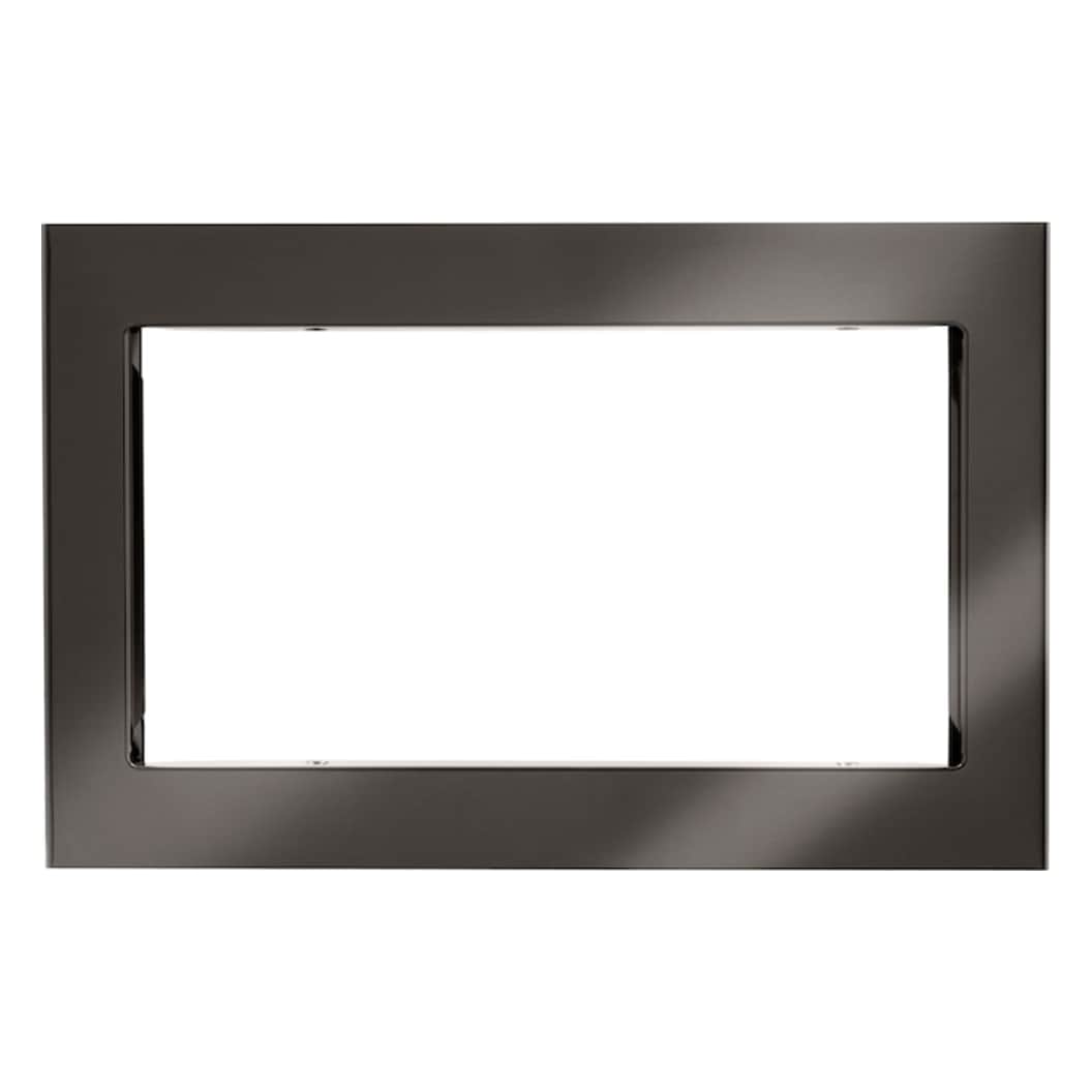 Cadre d'encastrement pour micro-ondes 30 po Inox noir