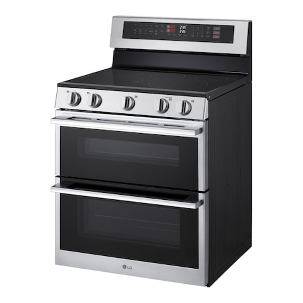 Cuisinière électrique 30 po, double four 7,3 pi³, ProBake Convection, Air Fry Inox