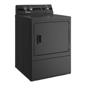 Sécheuse électrique à chargement frontal avec Pet Plus et vapeur, 7,0 pi³ Noir mat