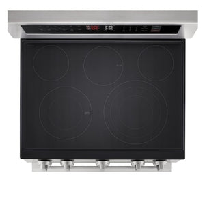 Cuisinière électrique 30 po, double four 7,3 pi³, ProBake Convection, Air Fry Inox