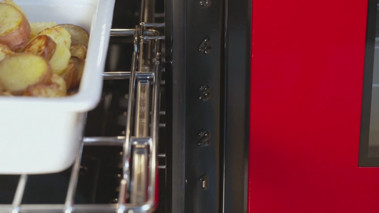 Cuisinière à induction 36 po, 5,7 pi³ Inox - Série Héritage avec Air Fry