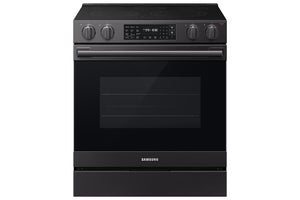 Cuisinière électrique 30 po, Max Air Fry Pro noir mat