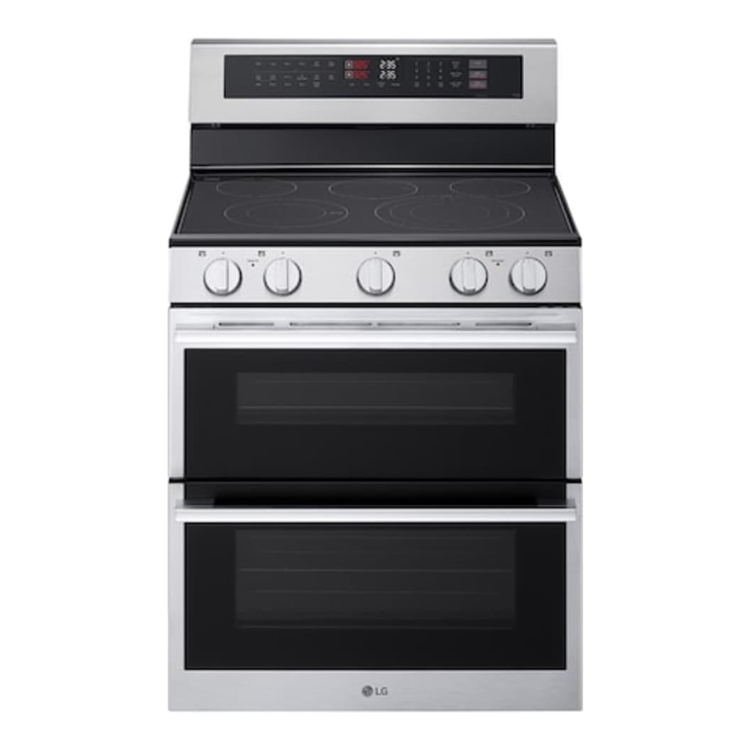 Cuisinière électrique 30 po, double four 7,3 pi³, ProBake Convection, Air Fry Inox
