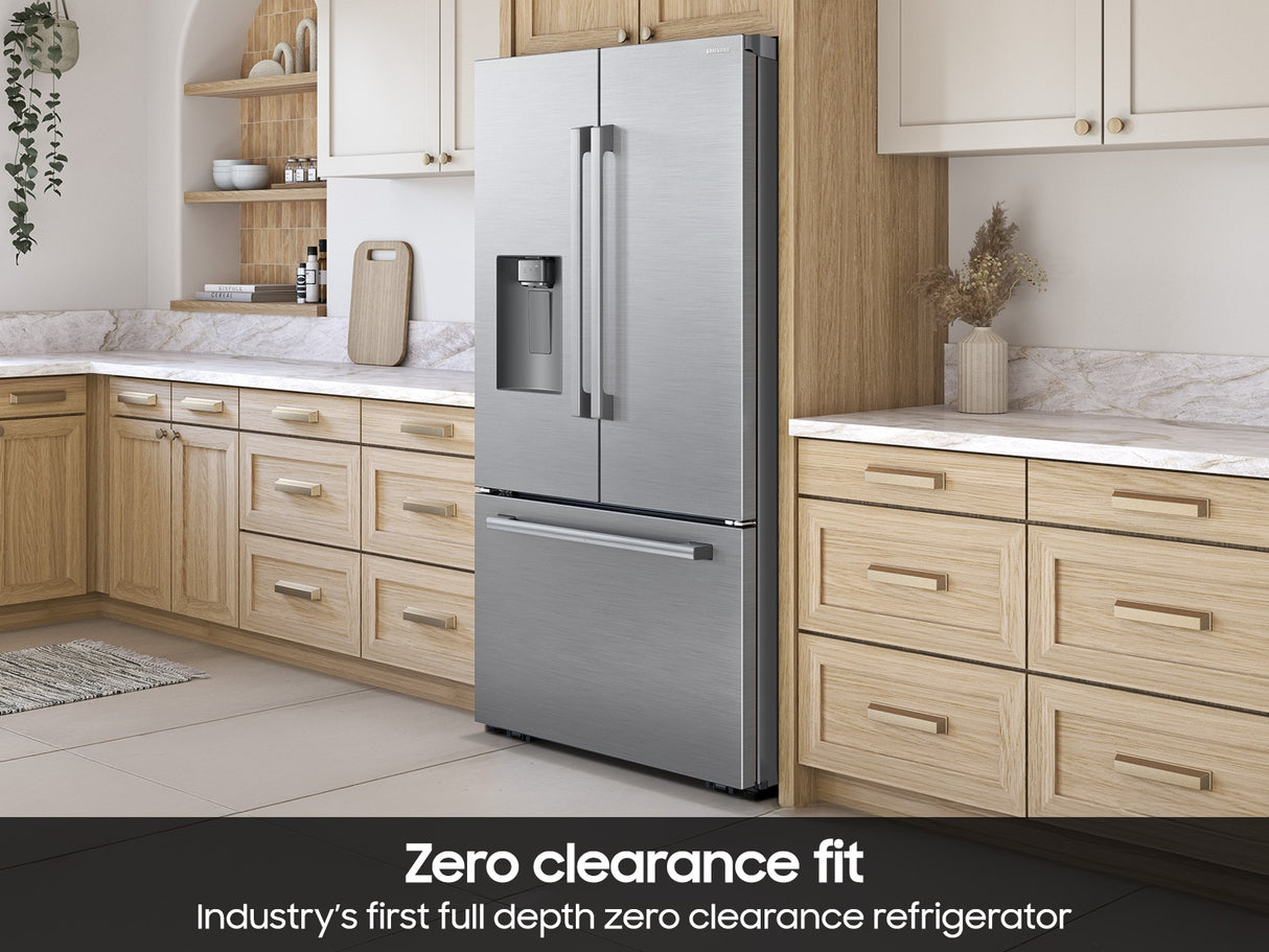 Réfrigérateur à porte française 36 po, 29 pi³ Inox