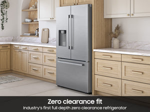 Réfrigérateur à porte française 36 po, 29 pi³ Inox