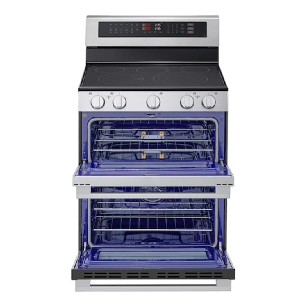 Cuisinière électrique 30 po, double four 7,3 pi³, ProBake Convection, Air Fry Inox