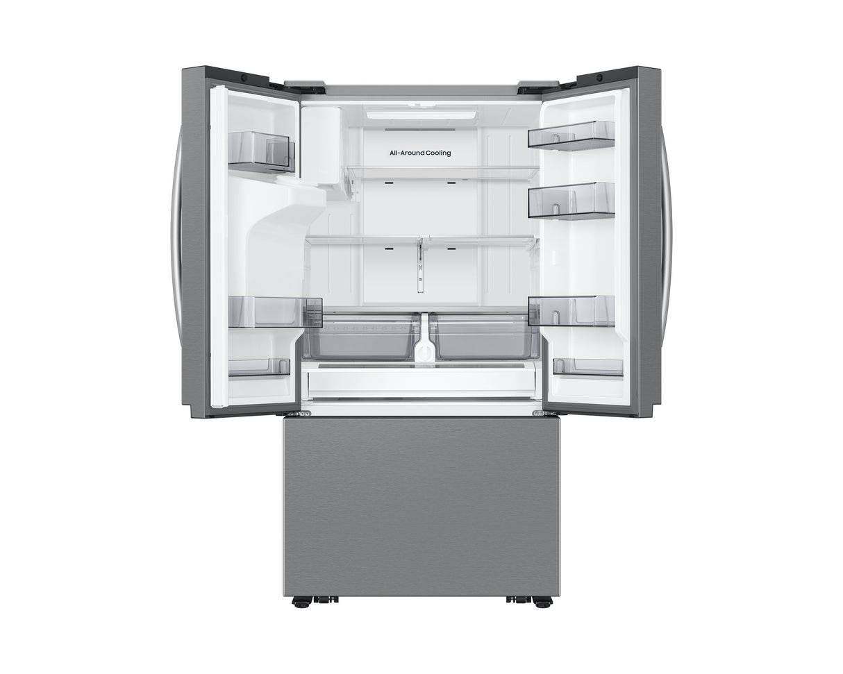 Réfrigérateur à porte française 36 po, 27 pi³ avec distributeur Inox