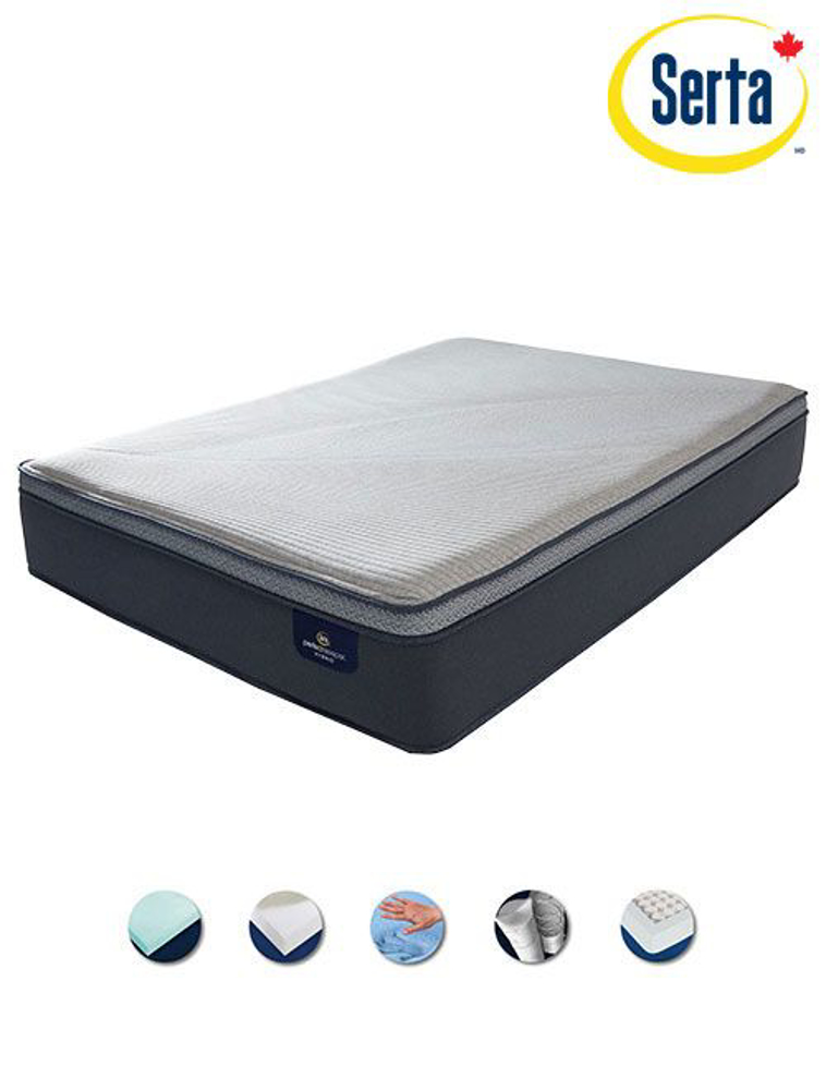 Picture of Matelas MADELINE - 39 x 80 PO PERFECT SLEEPER HYBRID EURO TOP