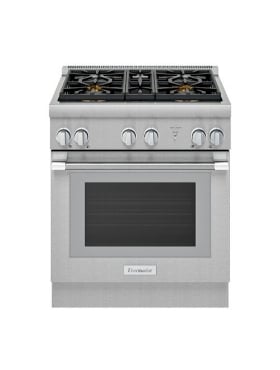 Cuisinière à gaz autoportante 30 po. 5,1 pi³ avec convection Thermador PRG304WH