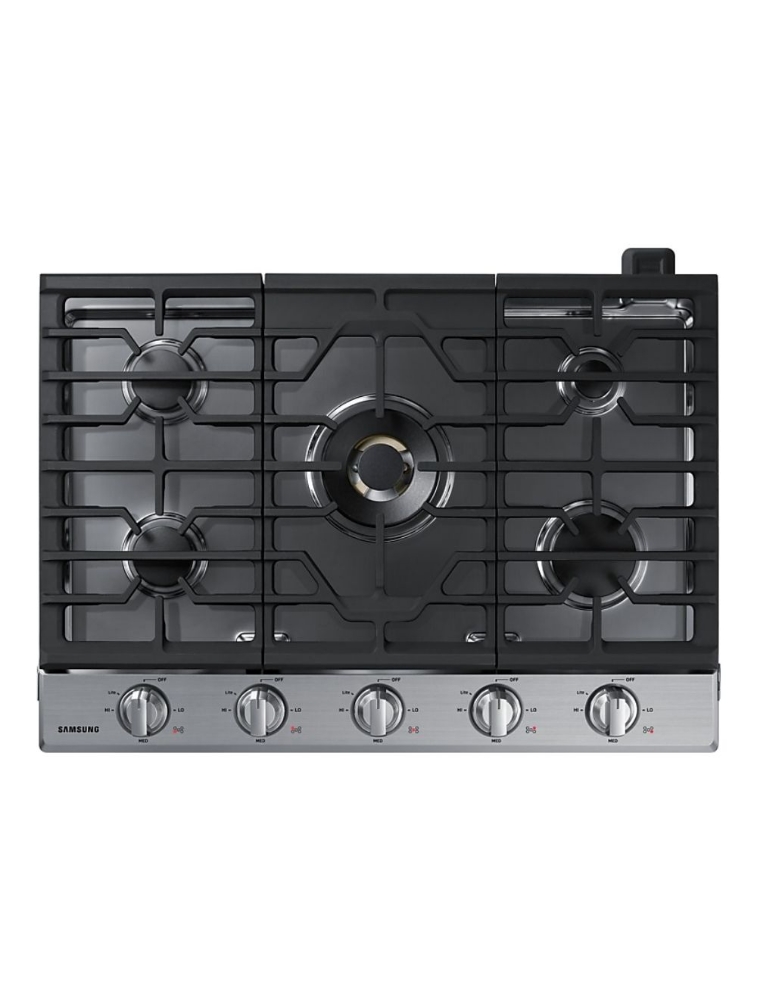 Image sur Plaque de cuisson au gaz encastrable 30 po. Samsung NA30N7755TS/AA