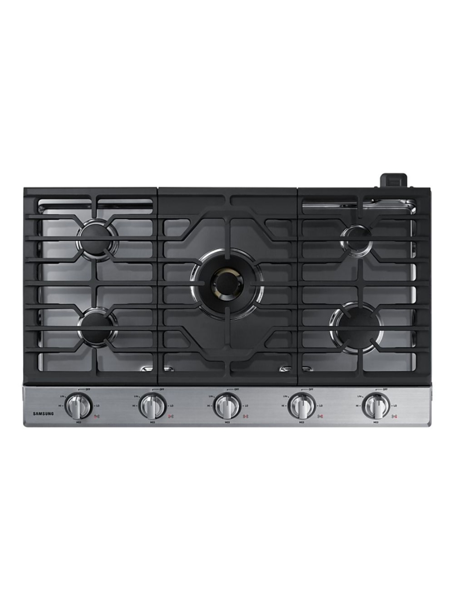 Image sur Plaque de cuisson au gaz encastrable 36 po. Samsung NA36N7755TS/AA