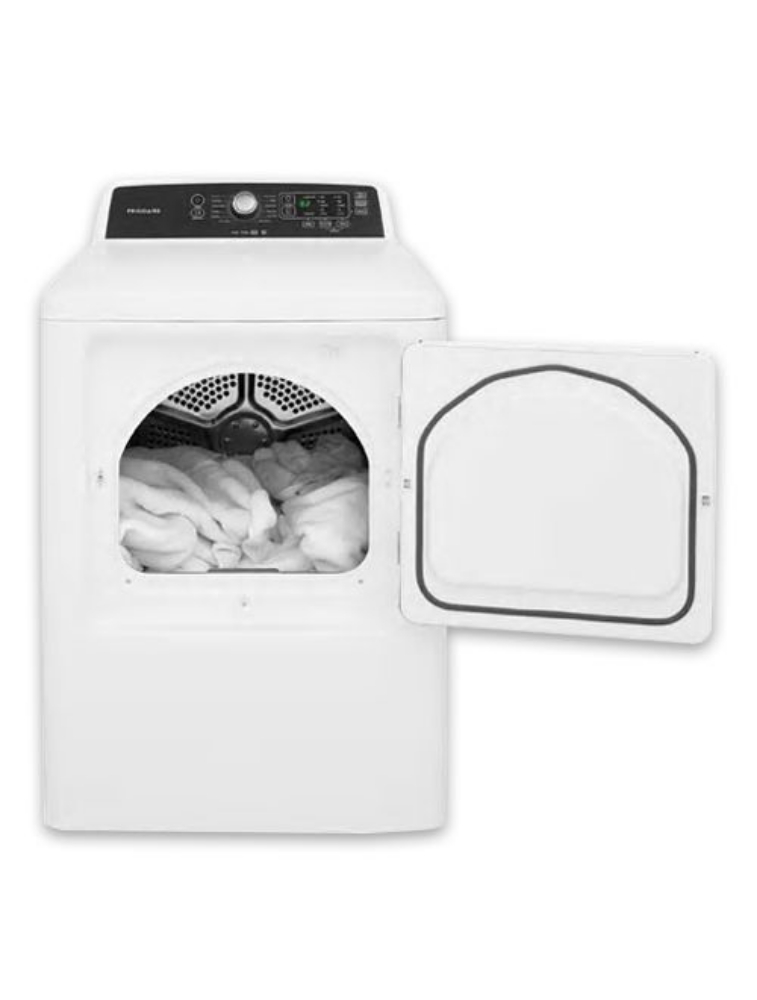 Sécheuse électrique 6,7 pi³ Frigidaire CFRE4120SW