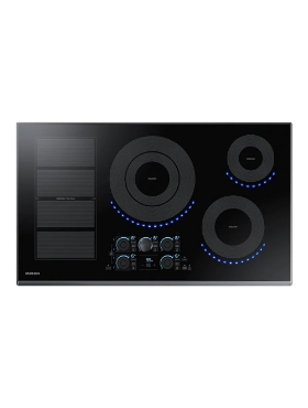 Picture of Samsung 36-Inch Built-In Induction Cooktop with Virtual Flame Technology™ NZ36K7880UG/AA