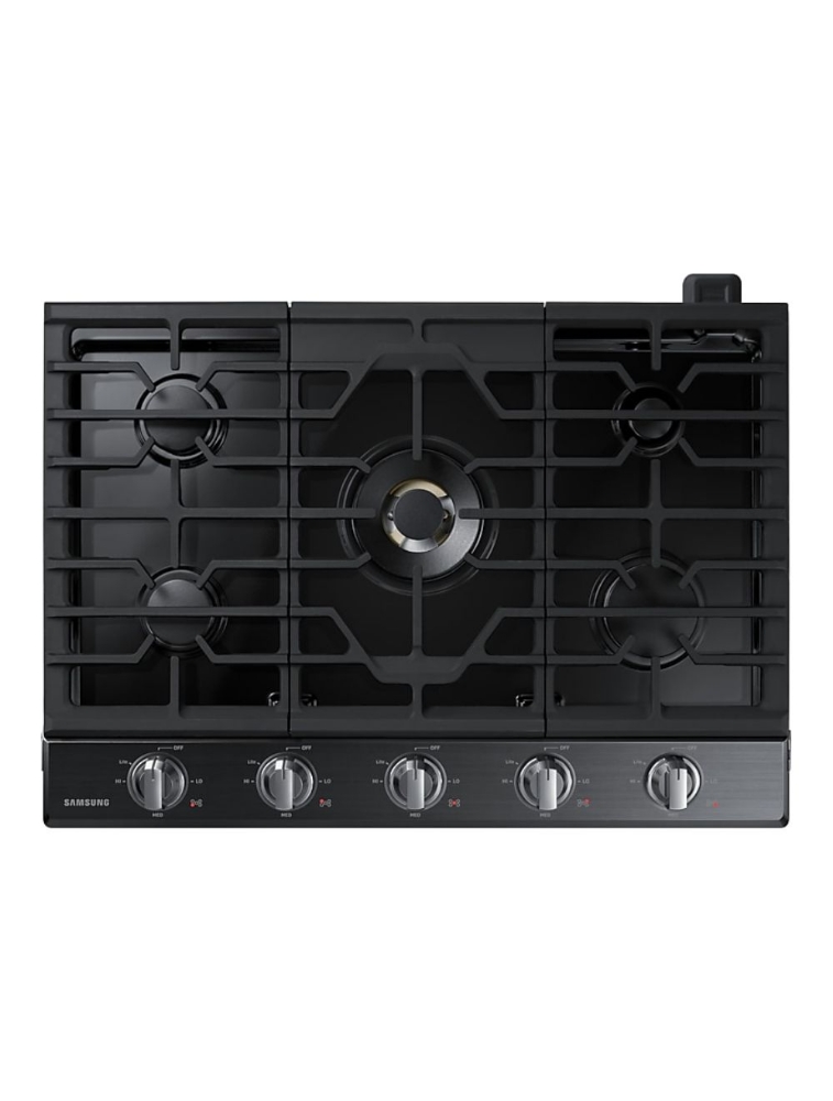 Image sur Plaque de cuisson au gaz encastrable 30 po. Samsung NA30N7755TG/AA