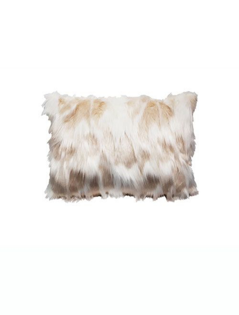 Coussin 14 x 20 pouces VEGAN FUR Starlite