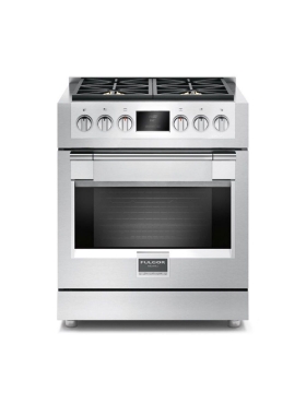 Cuisinière à gaz autoportante 30 po. 4,4 pi³ avec convection Fulgor Milano F6PGR304S2