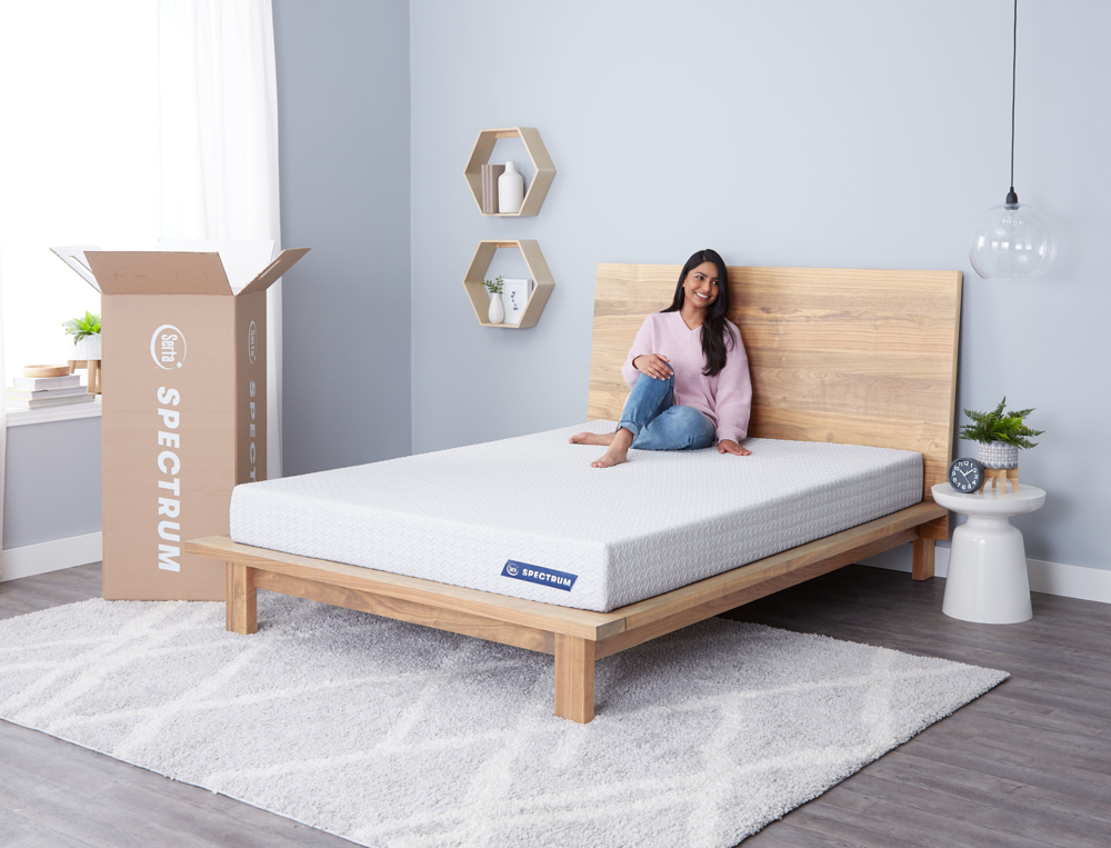 Picture of Matelas en boite Spectrum 7 po - 60 po - mousse mémoire