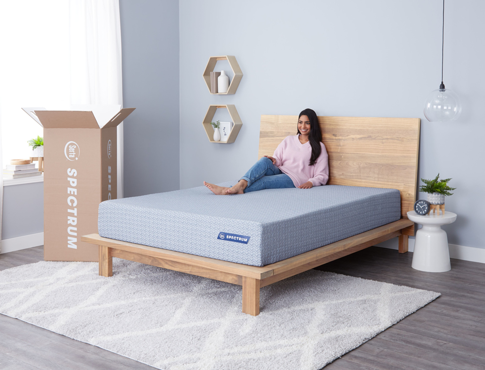 Picture of Matelas en boite Spectrum 10 po - 39 po - mousse mémoire