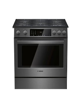 Cuisinière à gaz encastrable 30 po. 4,8 pi³ avec convection Bosch HGI8046UC