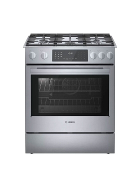 Cuisinière biénergie encastrable 30 po. 4,6 pi³ avec convection Bosch HDI8056C