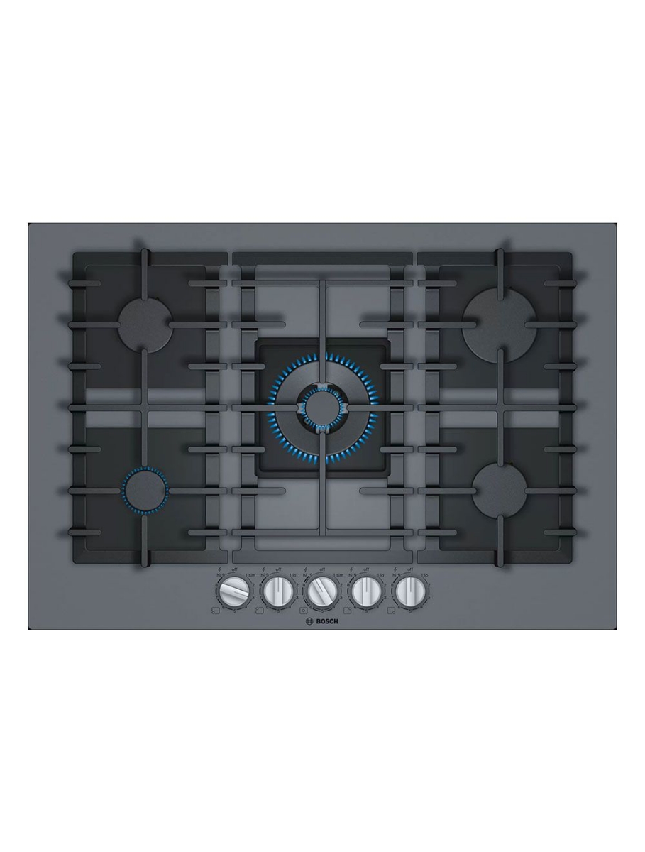 Plaque de cuisson au gaz encastrable 30 po. avec FlameSelect® Bosch NGMP077UC