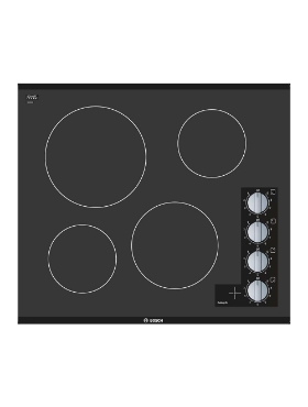 Plaque de cuisson électrique 24 pouces Série 500 Bosch NEM5466UC