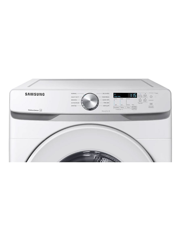 Sécheuse électrique 7,5 pi³ Samsung DVE45T6005W/AC