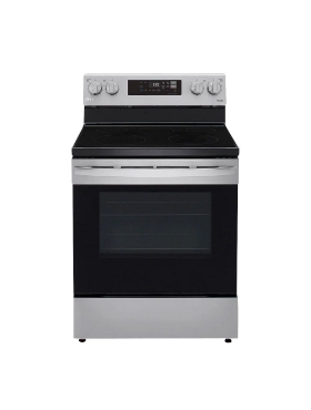 Cuisinière électrique autoportante 30 po. 6,3 pi³ vitrocéramique LG LREL6321S