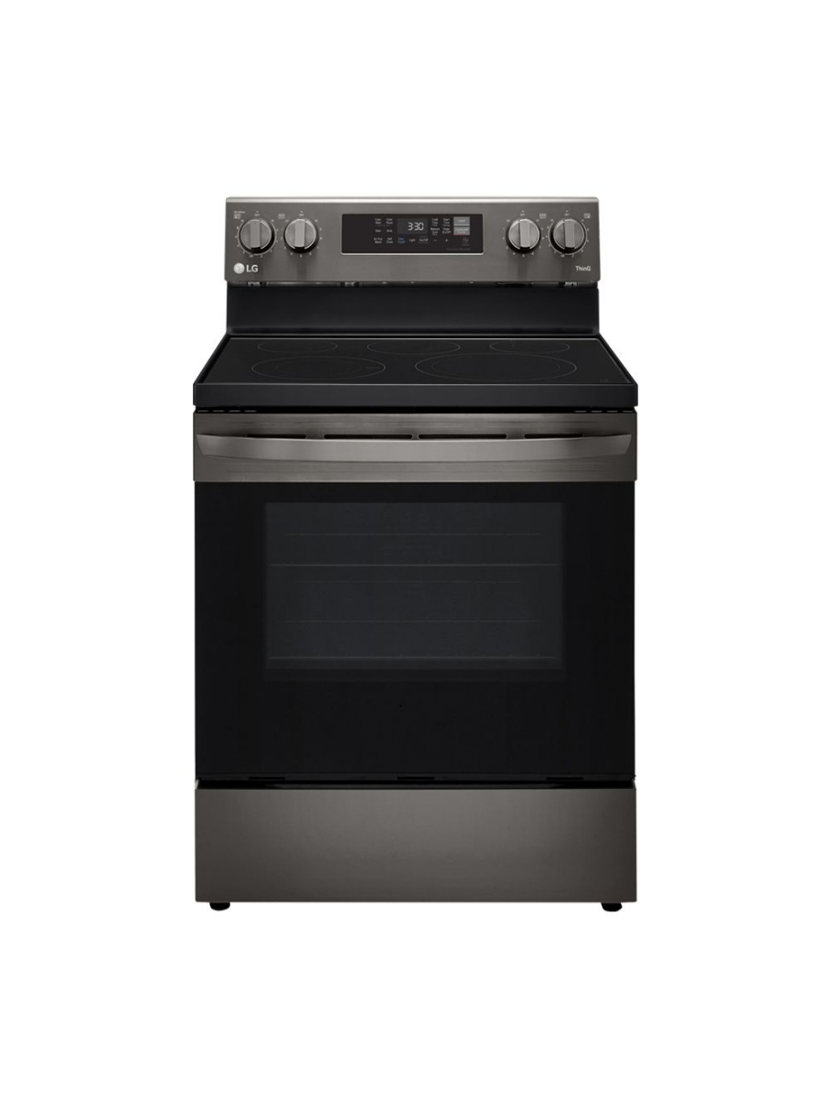 Cuisinière électrique intelligente 30 po. 6,3 pi³ avec convection LG LREL6323D