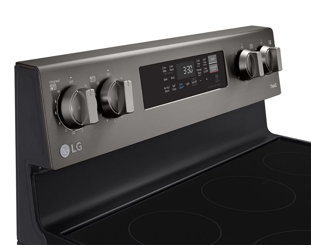 Cuisinière électrique intelligente 30 po. 6,3 pi³ avec convection LG LREL6323D