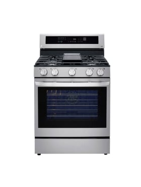 Cuisinière à gaz autoportante 30 po. 5,8 pi³ avec convection LG LRGL5825F