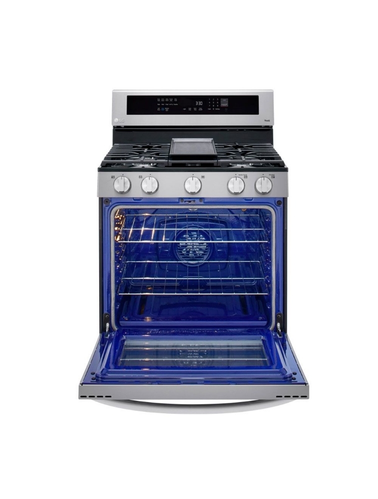 Cuisinière à gaz autoportante 30 po. 5,8 pi³ avec convection LG LRGL5825F